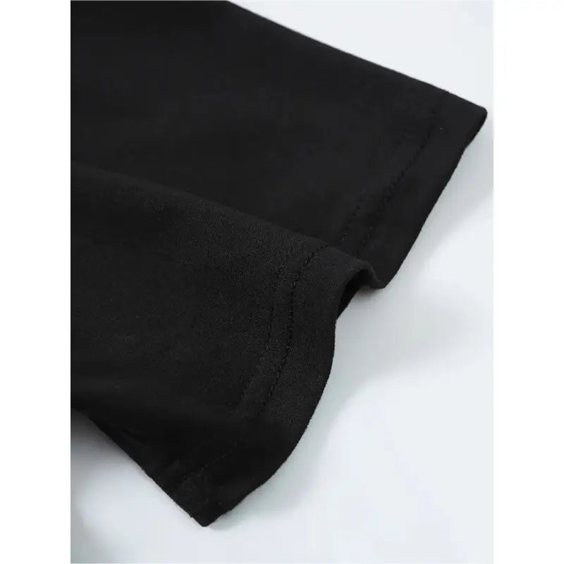 180g[100%25cotton]Men'S Black Short-Sleeved T-Shirt for Summer, with Birthday Beer Candle Pattern Print, for Outdoor Sports