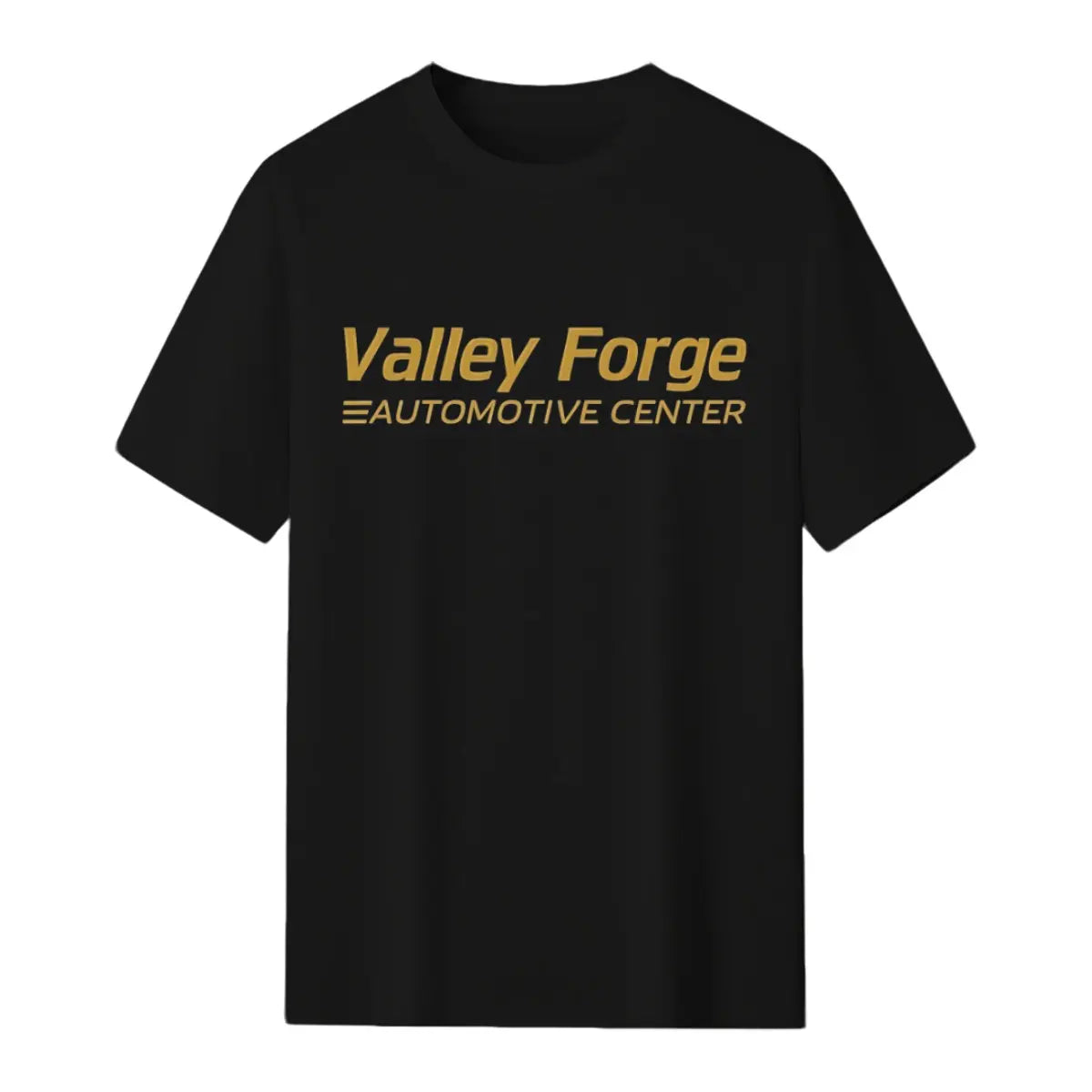 Men's Valley Forge Automotive Center Graphic Short-Sleeve Round Neck T-Shirt - Unisex Fitted Softstyle Casual Top for Car Enthusiasts, Summervibes Streetwear Outdoor Use