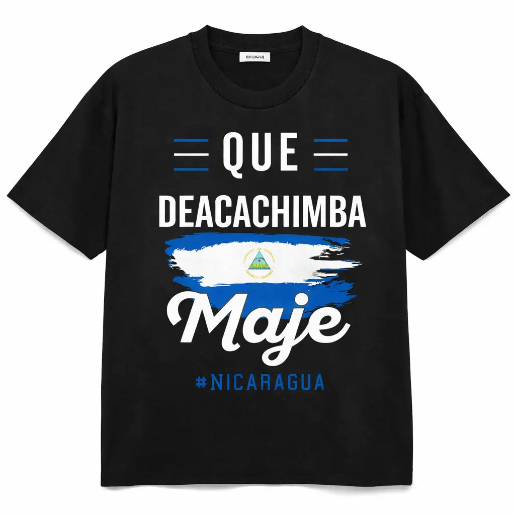 100%25 Cotton Unisex Nicaragua Flag Camiseta Nicaraguan Nicoya Pinoleros Nica T-Shirt