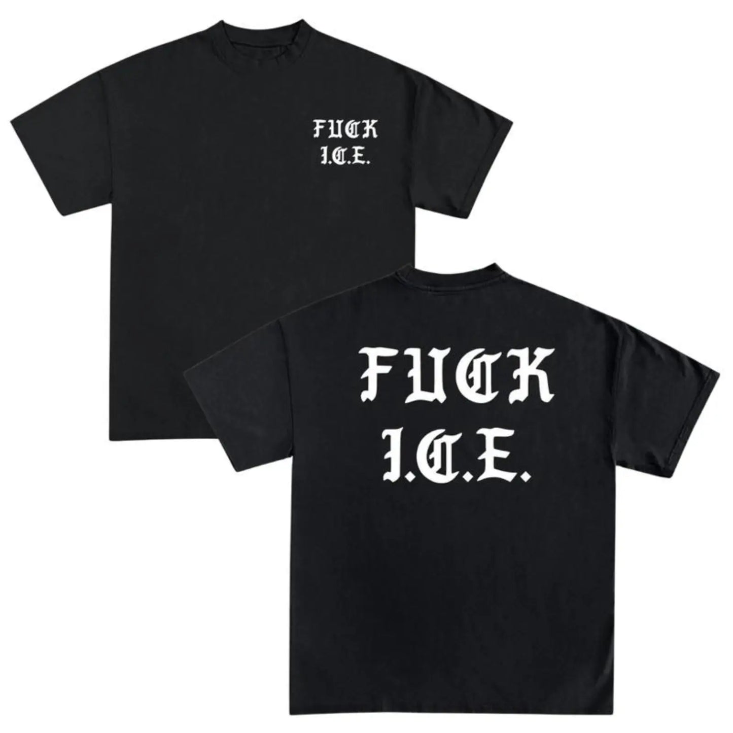 Old English T-Shirt, Funny Political Shirts, Pro Immigration Tshirt, Anti-ICE Shirt, Anti-Trump Tee, Social Justice Shirt 052