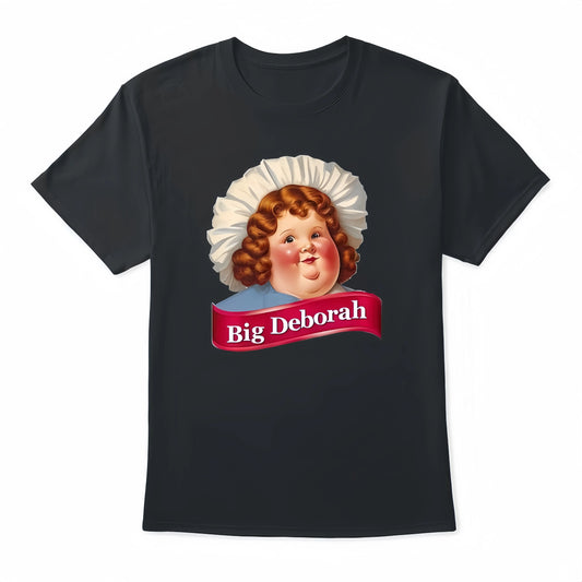 Vintage Big Deborah TShirt, Funny Shirt Short Sleeve, For Men, For Women Menswear Top