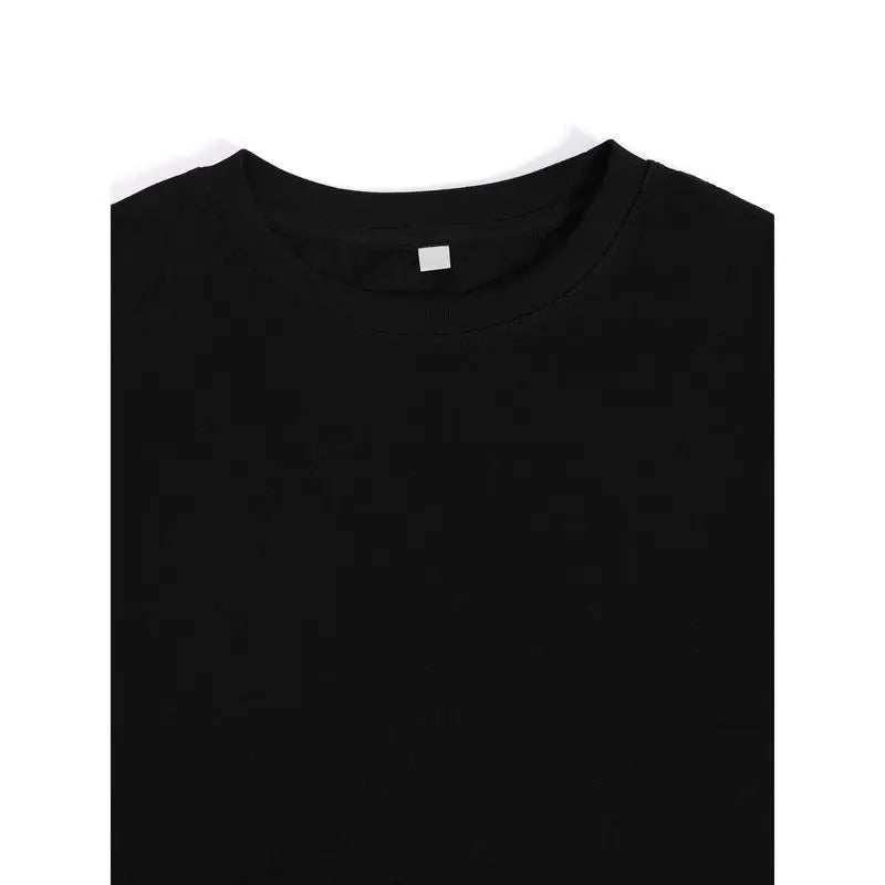 Men's Cotton Round Neck Short-Sleeve Casual T-Shirt, Retro Trendy Print, Unisex, Loose Fit, 220 GSM, Machine Washable, Perfect for Holiday Travel & Casual Attire christian shirt lazy outfit