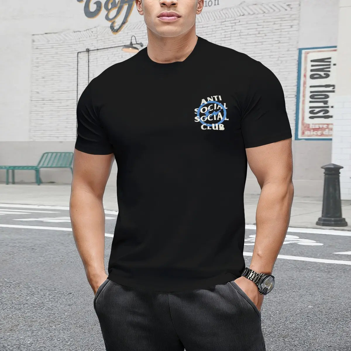 Graphic 1pcs Men's Cotton Tee Cool Double Sided Digital Printed Shirt Casual Daily Wear Short Sleeve Crew Neck Tee