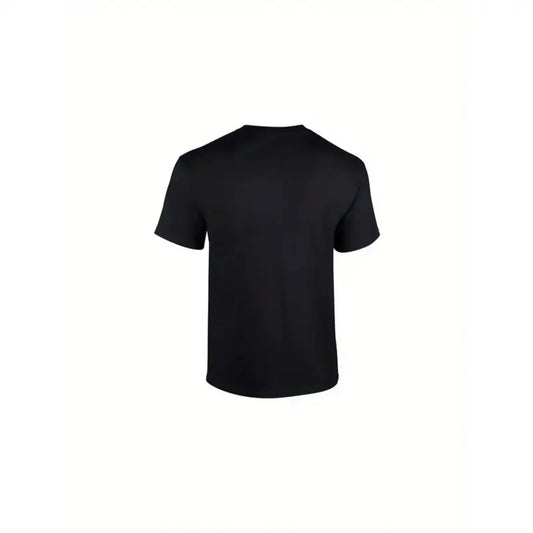 Men's Cotton T-Shirt |   Casual Round Neck |   Humorous 'Warning I Do Stupid Shit' Graphic |   Breathable & Machine Washable |   Summer Wear |   Black with Red & White Design, Humorous Clothing |   Round Neck Shirt |   Durable Print