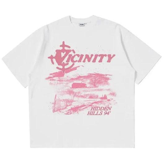 Men's T-Shirts Oversized Cotton Korean Fashion Graphic Y2k Tops Streetwear Short Sleeve Tees Harajuku Aesthetic Clothing