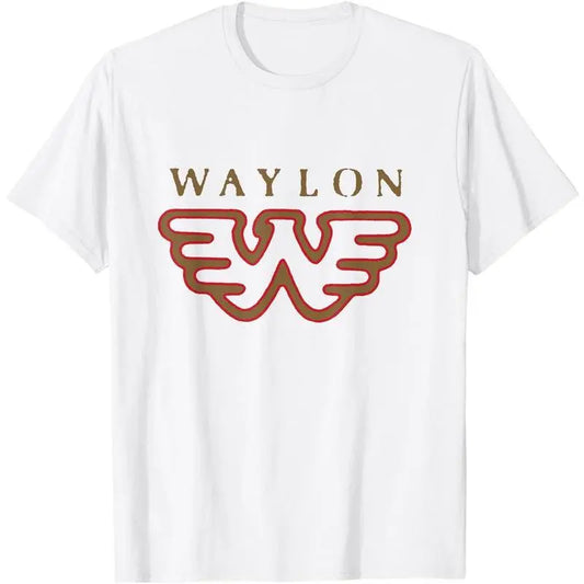 Waylon Jennings - Official Merchandise - Flying W Logo T-Shirt