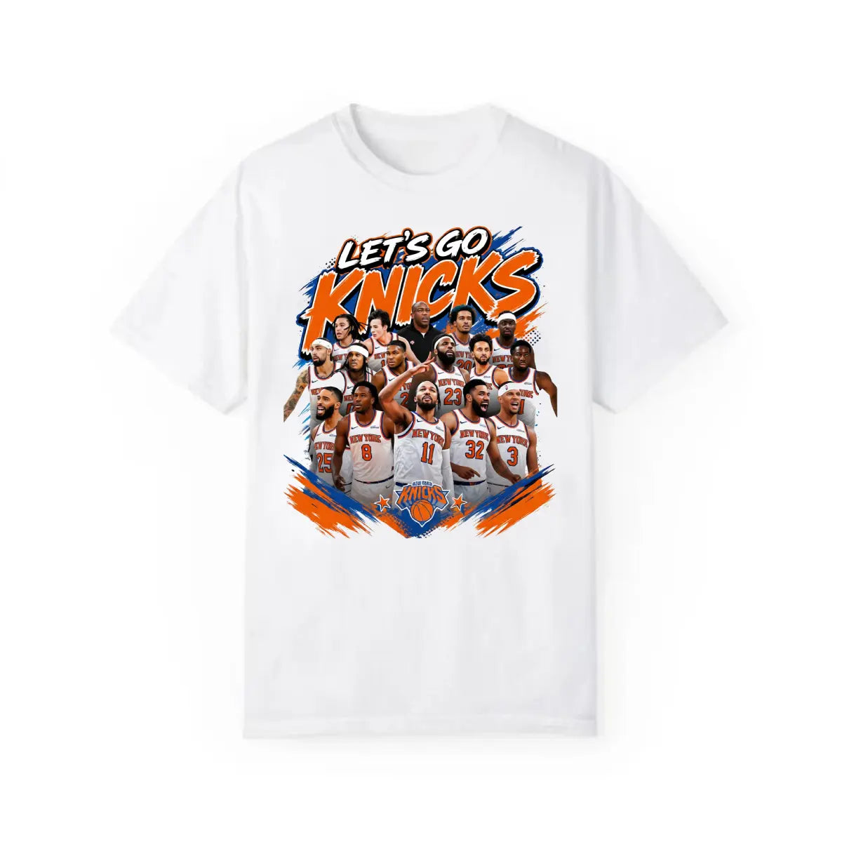 Let's Go Knicks Basketball T-shirt – Game Day Shirt