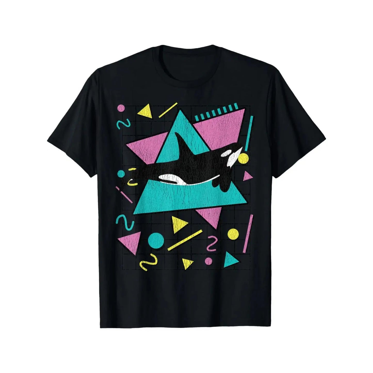 Orca Killer Whale Vintage 90s Retro 1990s Aesthetic Vibes T-Shirt