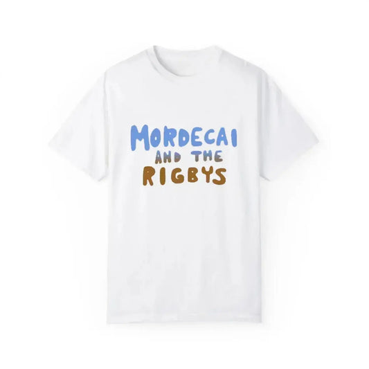 Mordecai and the Rigbys Ringer Tee Design