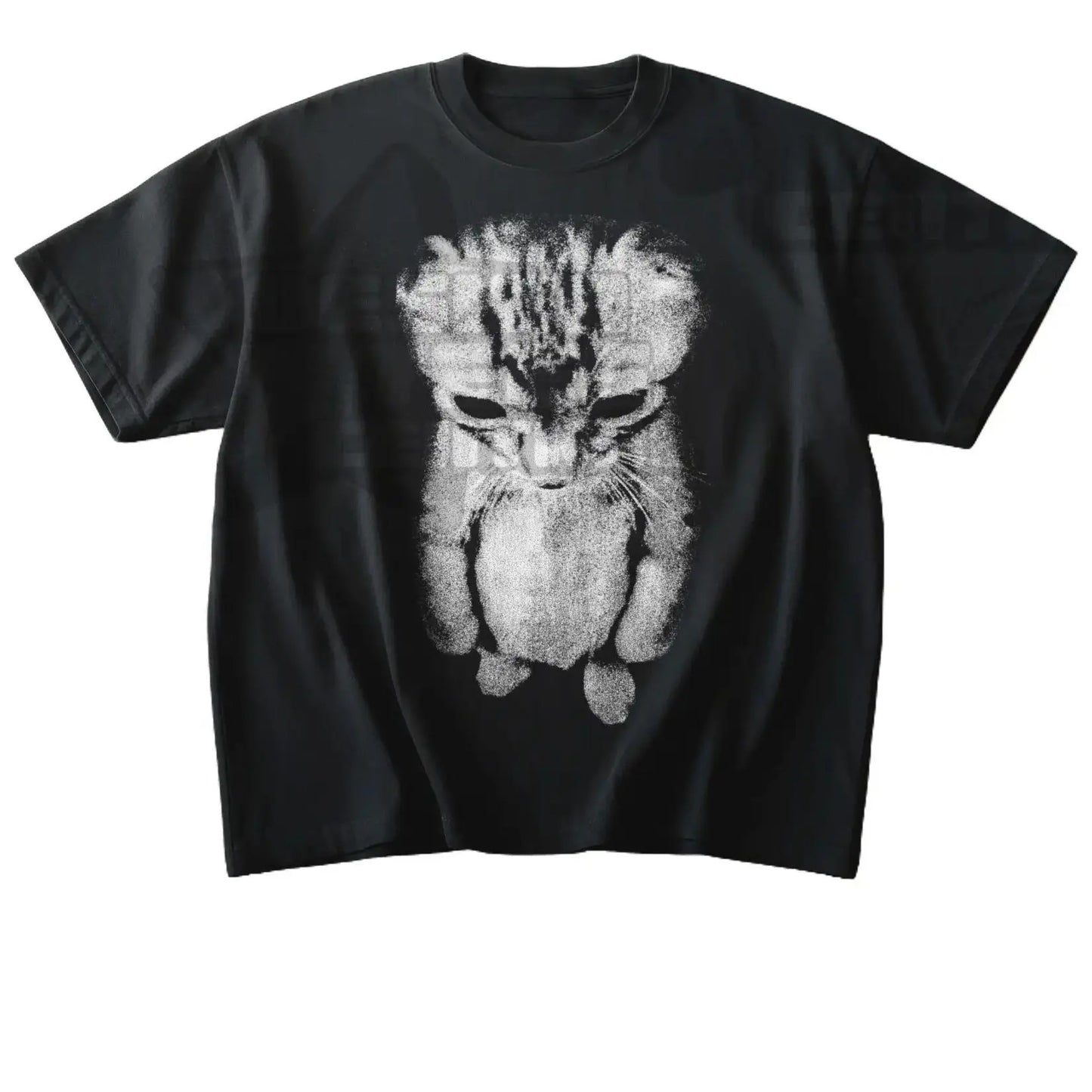 Sad Meme Cat Tshirt, 100%25 Cotton Unisex Short Sleeve Animal Gift, Funny Shirt