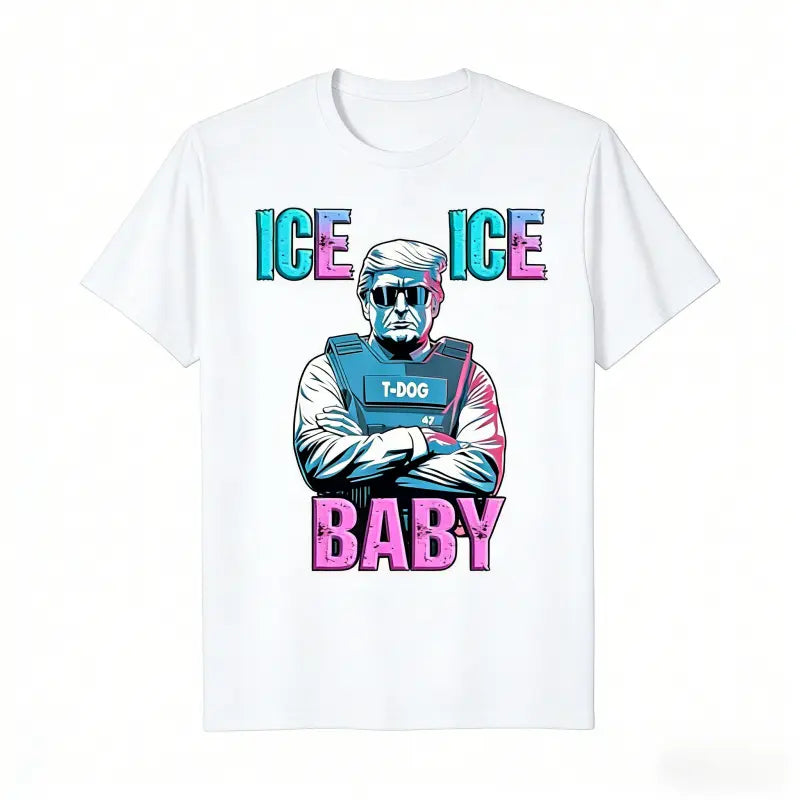 GILDAN 5000 Trump Ice Ice Baby lb37 T-Shirt 052