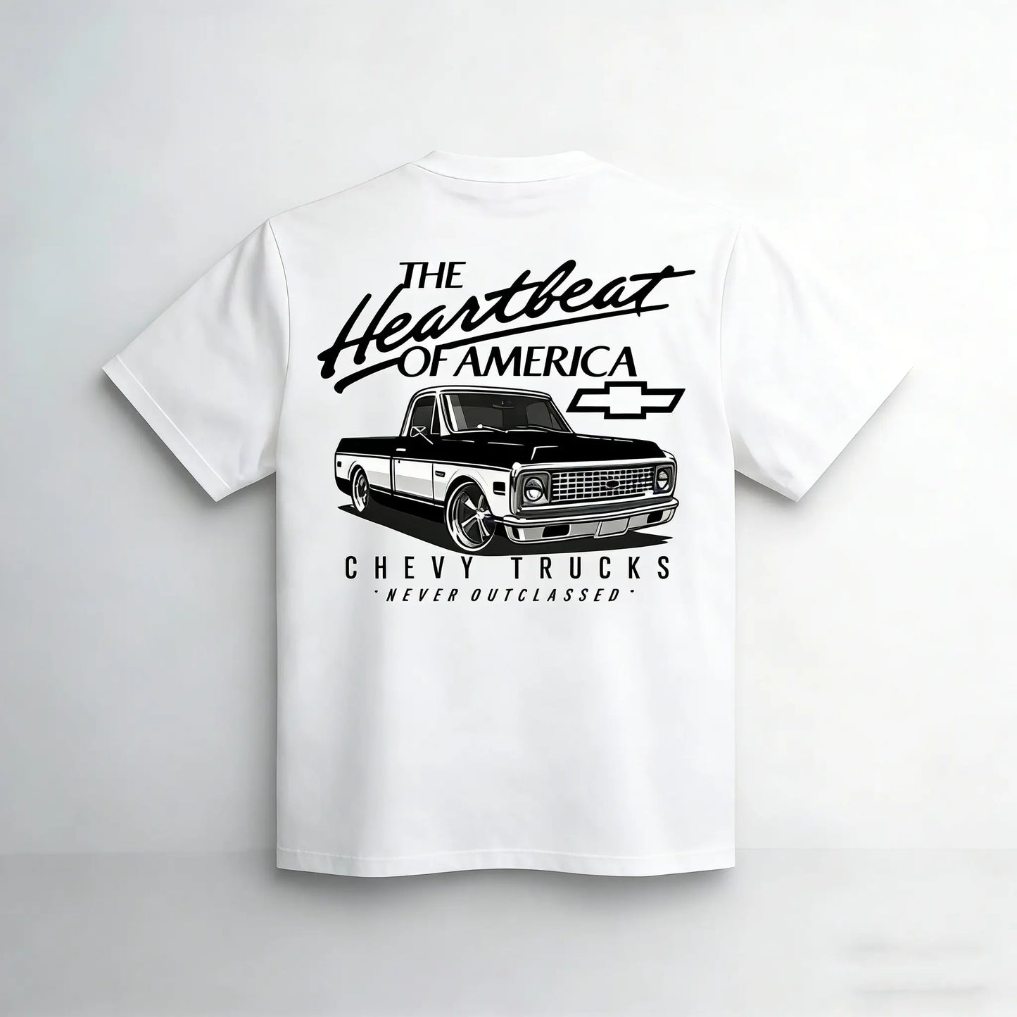 🚛Men’s Graphic T-Shirts – Chevrolet Trucks, Double-Sided Print, Vintage Style, Casual Festival T-Shirts, Retro Men’s Shirts, Streetwear, Everyday Wear, Summer Outfits, Lightweight Cotton, Trendy Graphic Tee, Men’s Casual Top🚛