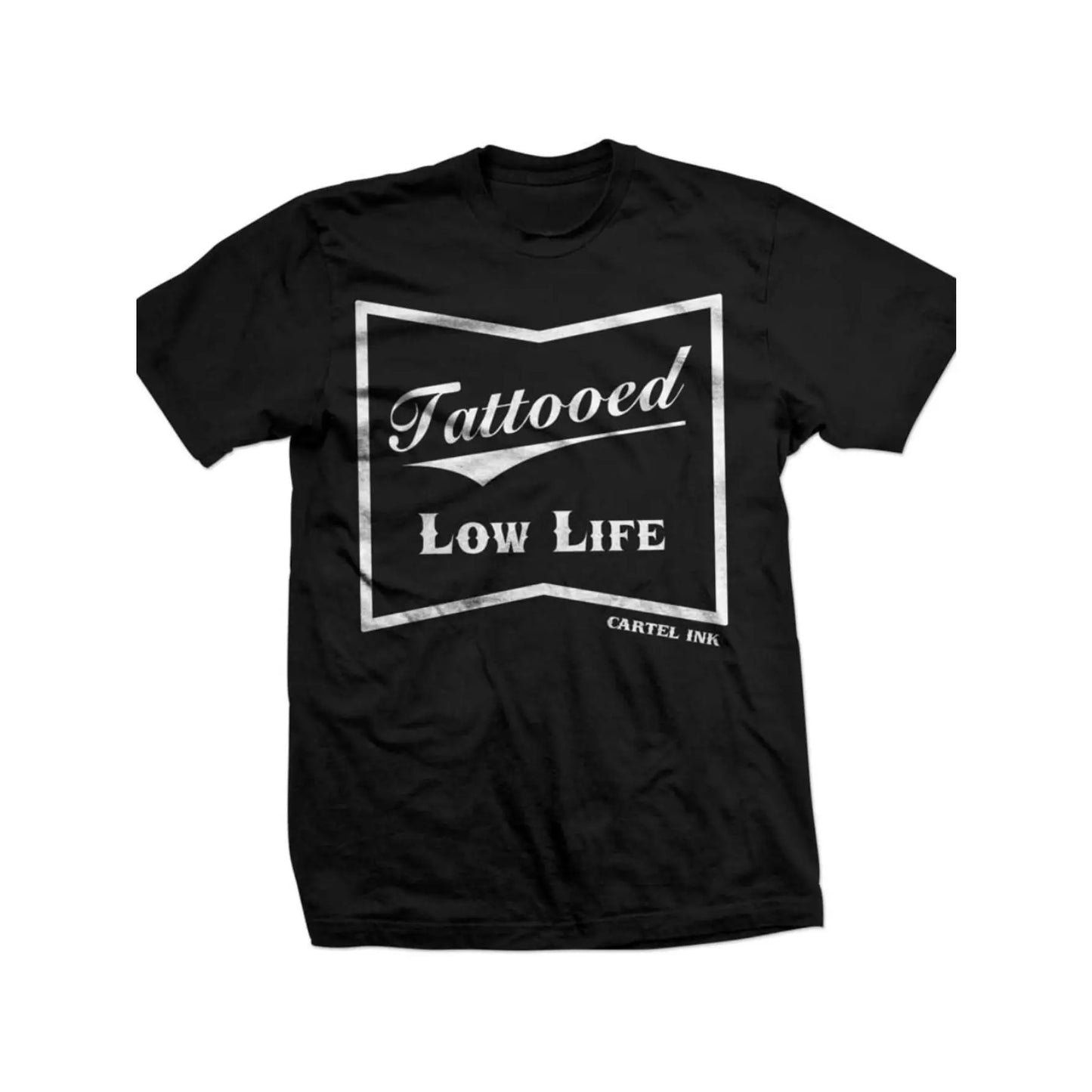 ink Tattooed Low Life Men's T-Shirt Top Cotton