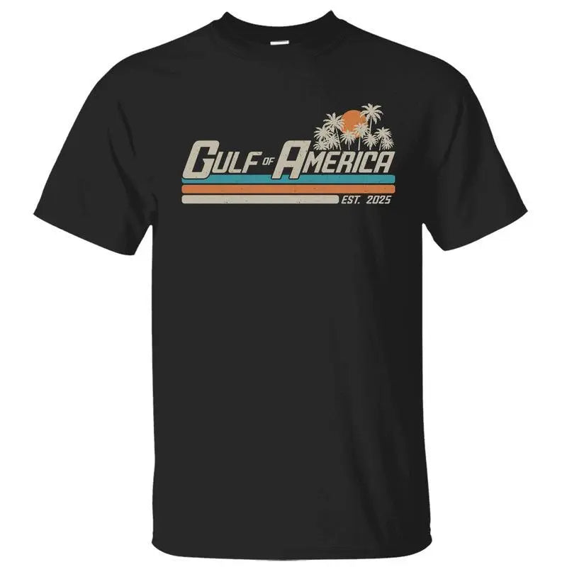 Gulf of America Shirt, Gulf Coast Shirt, Texas Mississippi Florida Beach Crewneck Unisex Cotton T-shirt for Men for Women