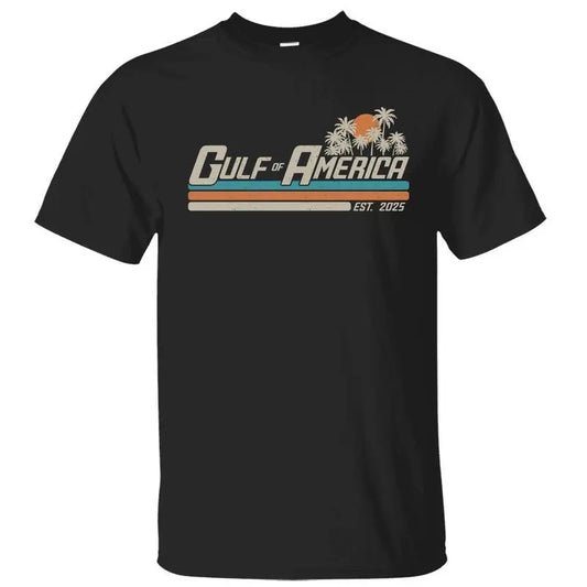 Gulf of America Shirt, Gulf Coast Shirt, Texas Mississippi Florida Beach Crewneck Unisex Cotton T-shirt for Men for Women