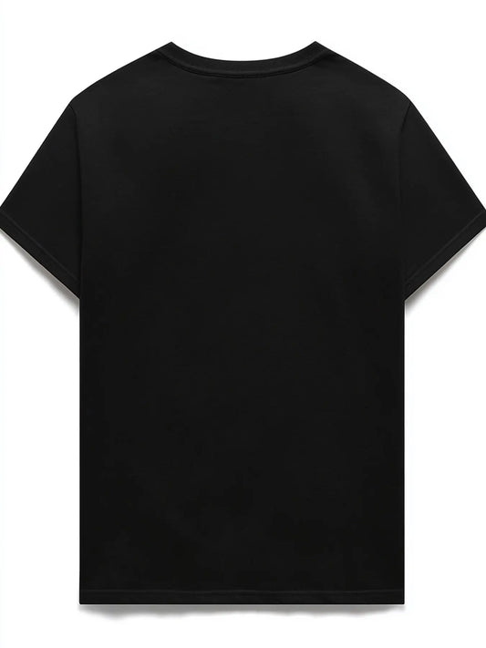 Men's summer round neck T-shirt, comfortable and fashionable retro casual loose large size T-shirt - [Men's skull headdress T-shirt] Skull Indian headdress shirt Indian skull chief men's 100%25 cotton T-shirt tops shirt