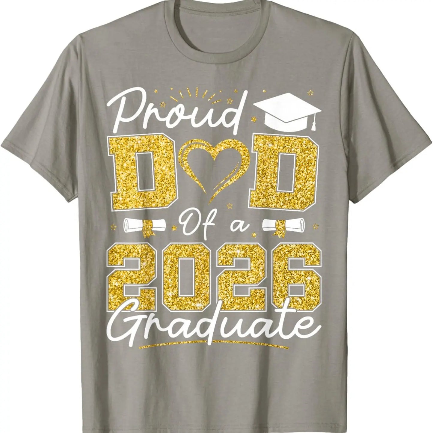 Proud Dad of 2026 Graduate Senior 2026 Grad Family T-Shirt